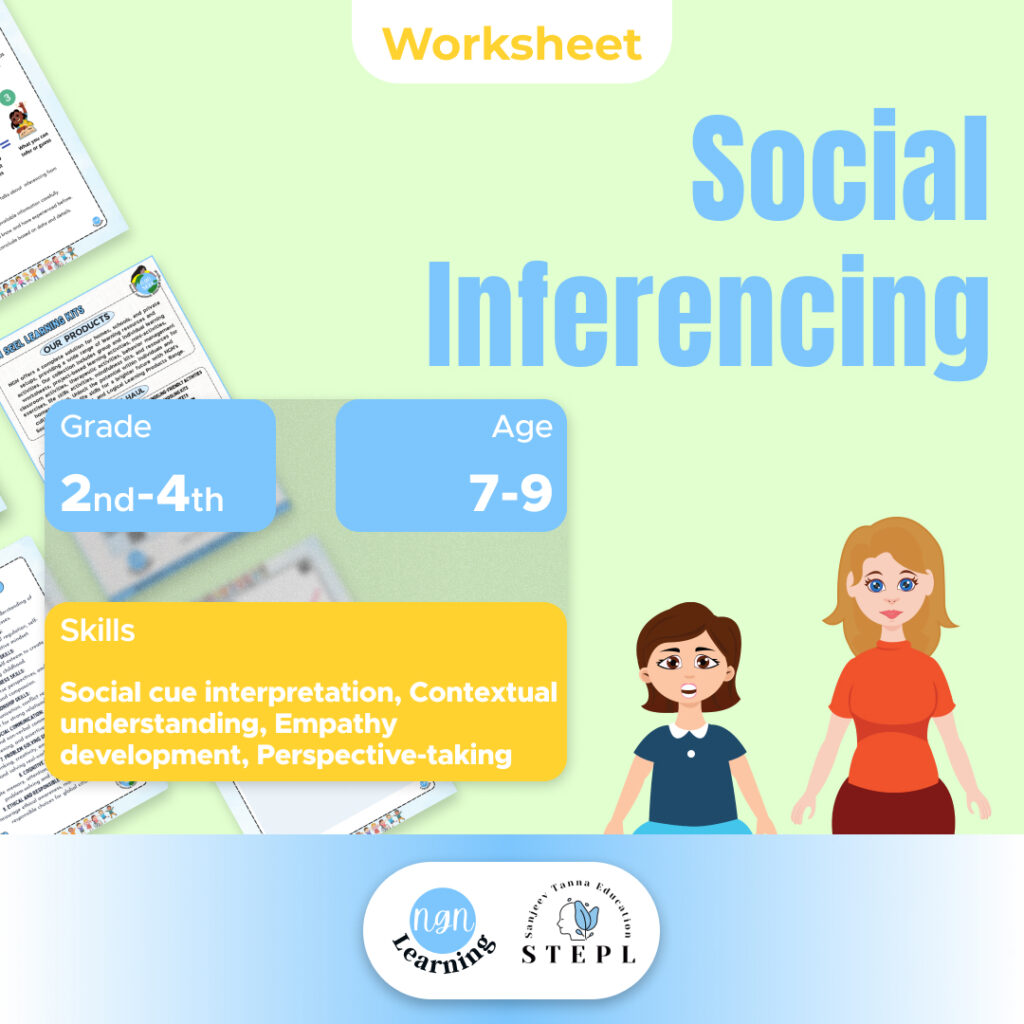 Social Inferencing Worksheets - NGN Learning